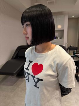 アンフィグ 吉祥寺(anfig) ミニボブ 切りっぱなしボブ 吉祥寺 【IBU】