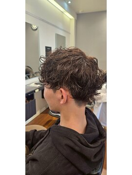 ルシードスタイル キューブ メンズ(LUCIDO STYLE Cube men's) ラフに動く無造作パーマ