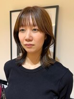 ビーハイブアヴェダ PARCO2店(BEHIVE AVEDA) ローライト×ミディアムレイヤー