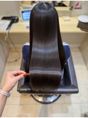 髪質改善ヘアエステ〇艶髪