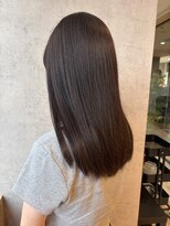 マウ(mau)&nbsp;ロング　透明感ブラウン