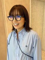 オン キャナルシティ博多前店(on) 【晴音】外はねボブ/切りっぱなしボブ/アッシュブラウン/30代