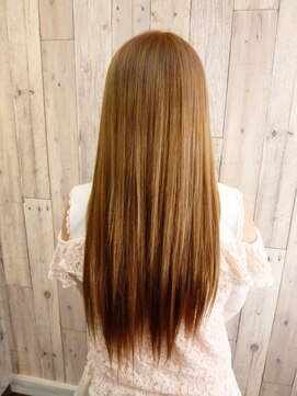 ヘアースペース ムーン(Hair Space MOON) ミルクティーベージュの、カラーリング