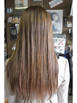 オーバーキャプテンネイキッド(OVER CAPTAIN NAKED) ベージュピンクonスーパーロング