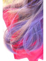 トップス TOPS&nbsp;パープルインナーカラー