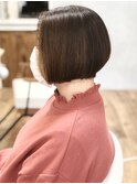 大人上品に♪前下がりショートボブ