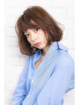 アジールヘア 北千住駅西口店(agir hair)&nbsp;カジュアル大人ボブ/ナチュラルタンバルモリ【北千住】学割