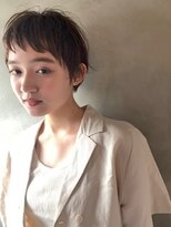 テテコケット(tete coquette)&nbsp;『真通知弘』ニュアンスな質感がかわいいシンプルなショート