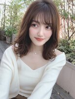 シルクレイ 吉祥寺店(Silk-lei) 大人かわいい愛されミディフェザーバング外ハネボブ30代吉祥寺