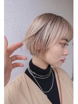 デビュー ヘアーメイク&nbsp;ショートボブ　ハイトーン
