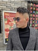 日本橋 メンズ 流行りの髪型 スキンフェード ツイスパ 床屋