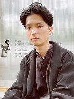 サル 代官山(SAL) 【SAL】大人髪△フワッとかき上げ中抜きツーブロック△七三ヘア