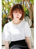 大人可愛い30代40代50代ショートボブ福岡博多