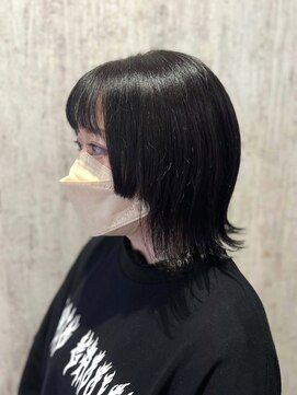 テトテ 門戸厄神店(tetote) 【tetote村山サロンスタイル】ボブウルフスタイル