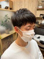 マインド サイトー ヘア アンド スパ mind saito hair&SPA&nbsp;マッシュ×ローフェードツーブロック