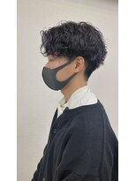 松本平太郎美容室 大宮店&nbsp;メンズ　スパイラルパーマ　×20代