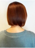 透明感♪20代30代40代髪質改善カラー内巻きショートボブ小顔艶感