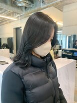 アリュウル 表参道 青山(Allure) 透明感ブルーブラック 韓国くびれヘア