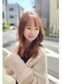毛先ワンカール×レイヤーカット×小顔カット　20代30代40代