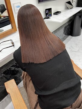 チュダック(ChuDuck) 【◎甘くてカワイイ◎】大人愛され《ピンクブラウン》髪質改善