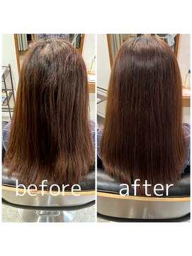 スピカ(SPICA) 【ケアカラーコース】お客様施術事例