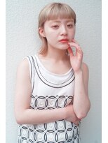 レジュアル(RESSUAL) イヤリングカラー ボブ 大人かわいい フェザーバング