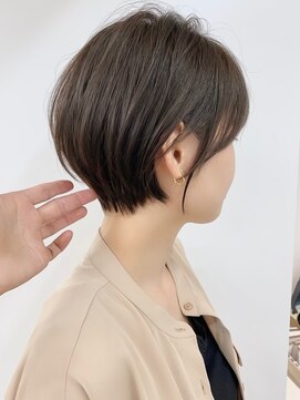 サンドシーン(sand scene) ＠thisiskaito表参道原宿/ショートヘア/ショートボブ/グレージュ