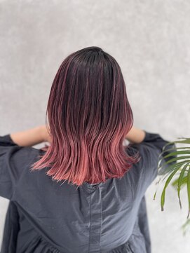 シュネア(shunea330) ピンクバレイヤージュ☆