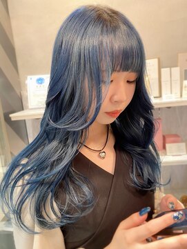 ビューティーマーケット アングゥ(BEAUTY MARKET ungu) シアンブルーカラー