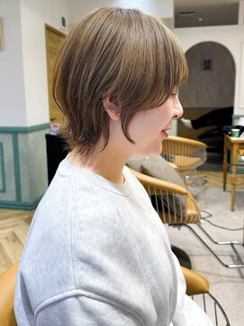 ロンドジェネルーズ 柏(Lond generous) 【小林翼】ショート/ボブ/顔まわり/前髪/縮毛矯正/白髪ぼかし/柏