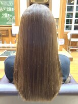 TJ天気予報 5コ 天白店 「ビフォーアフターあり」ブラウンベージュ「縮毛矯正」