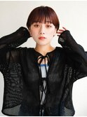 イメチェン/ハッシュカット/フルバング/似合せカット/新宿駅