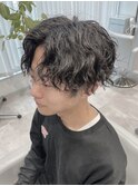 スパイラルメンズパーマ
