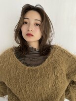 トリッカ シブヤ(TRICCA SHIBUYA)&nbsp;ミディアムヘア/くびれヘア/ブリーチなし/20代/こなれミディ