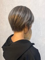 ウィスプ 赤羽店(wisp)&nbsp;ハンサムショート×透明感カラー くすみハイライト#