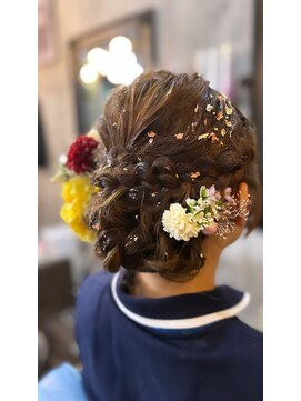 プラメーラ(PRAMEERA) 定番☆袴ヘア☆成人式ヘア