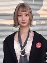 レクタ(recta)&nbsp;秋色ショコラベージュ切りっぱなしボブ