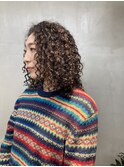 スパイラルパーマカーリーヘア外国人風パーマくるくるパーマ