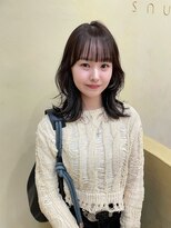 スニュウ(snuw)&nbsp;【snuw mina】レイヤーカット/顔まわりレイヤー/透明感カラー/