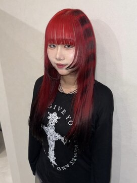 ミラ(MIRA) デザインカラー 赤+黒ライン