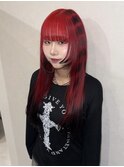 デザインカラー 赤+黒ライン