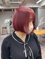 ヴェルダ 池袋店(verda)&nbsp;ブリーチ一回　ピンクカラー