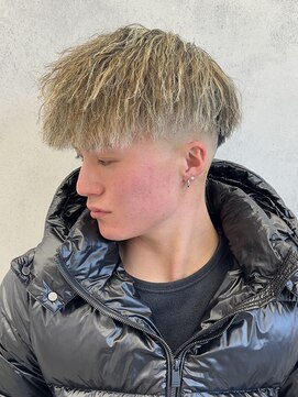 ルースト 西院店(ROOST) パイルツイスト×金メッシュ