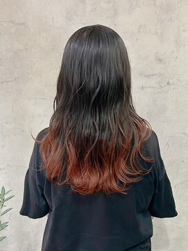 リュミエ ドゥ マッシュ(Lumier de mashu) グラデーションデザインカラー【チェリーレッド】