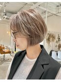 大分ショート/ショートボブ/丸みショート