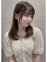 リアン バイ キートス(Lien by kiitos) ふわっとナチュラレイヤー/可愛い顔周り