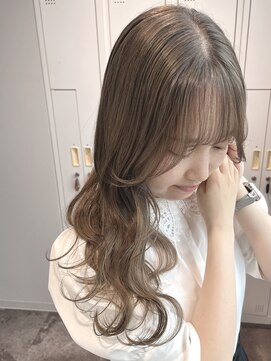 アヴァンス 神戸元町店(AVANCE.) ※ブリーチあり/フォギーベージュカラー【神戸元町】