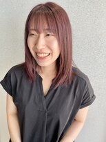 ビーヒアナウ 金沢県庁店(BE HERE NOW)&nbsp;【レッドバイオレット×ミディアム】