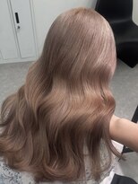 ペレ 梅田(PELE) くびれヘア/アプリコットオレンジ/夏のヘアアレンジ/梅田