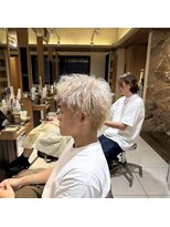 ヘアリゾートエーアイ 新宿西口店(hair resort Ai) スパイキーショート×